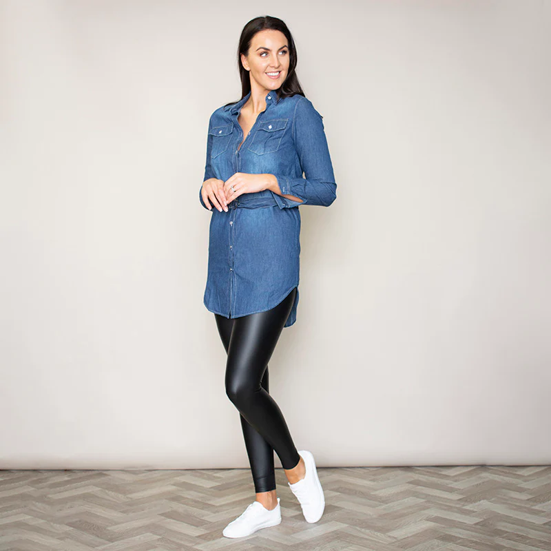 Delilah Shirt (True Blue) - Image 5