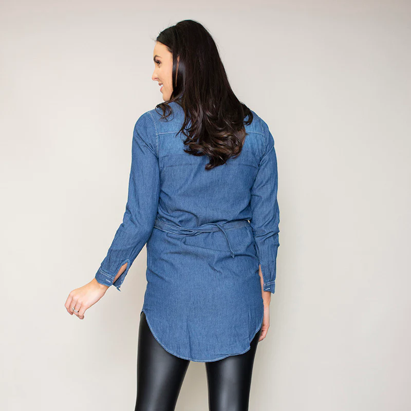 Delilah Shirt (True Blue) - Image 8