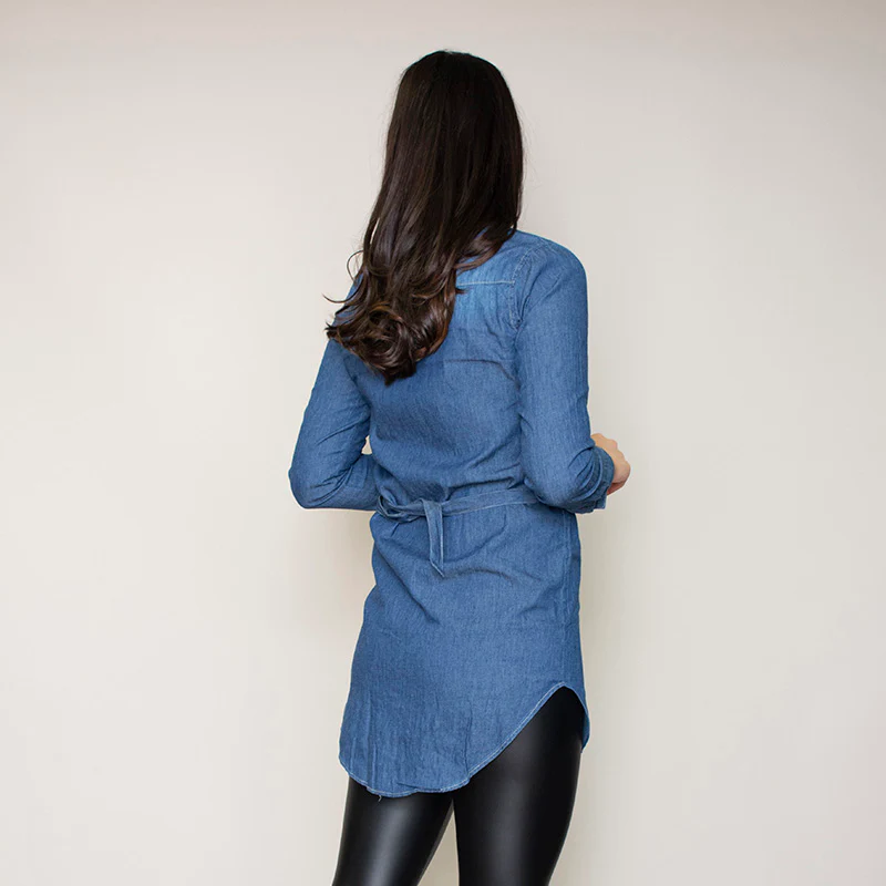 Delilah Shirt (True Blue) - Image 9