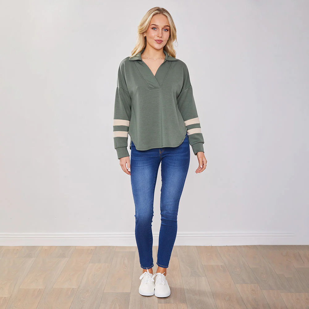 Valerie Jumper (Khaki/Beige) - Image 5