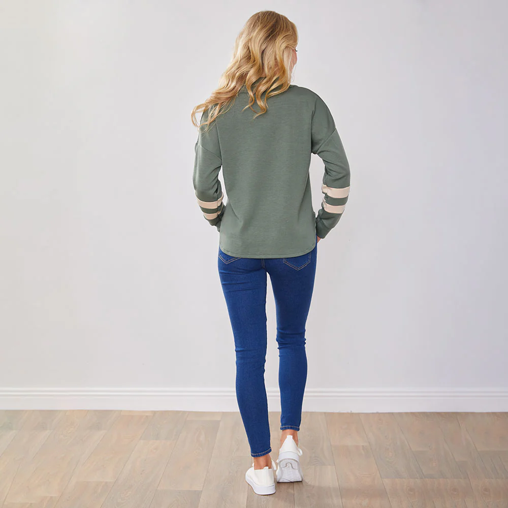 Valerie Jumper (Khaki/Beige) - Image 9