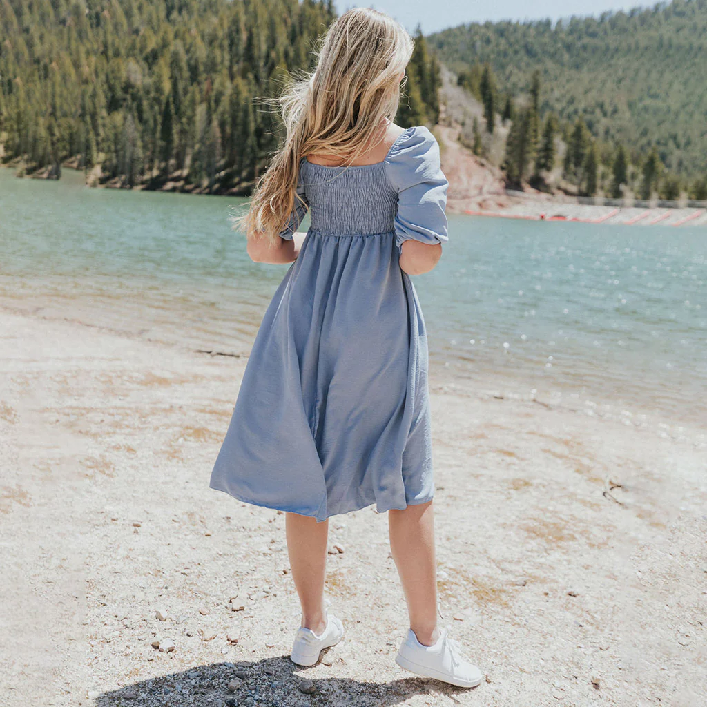 Vella Dress (Blue) - Image 10