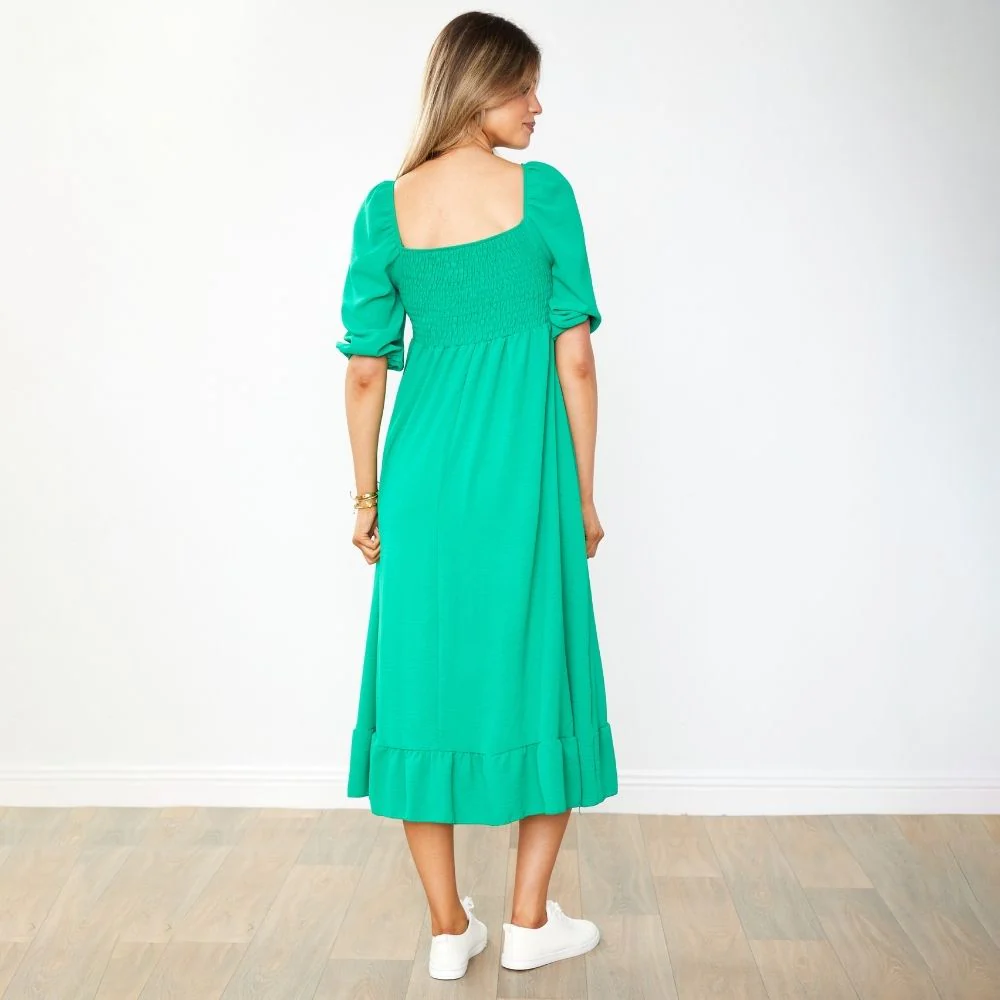 Vella Dress (Kelly Green) - Image 6