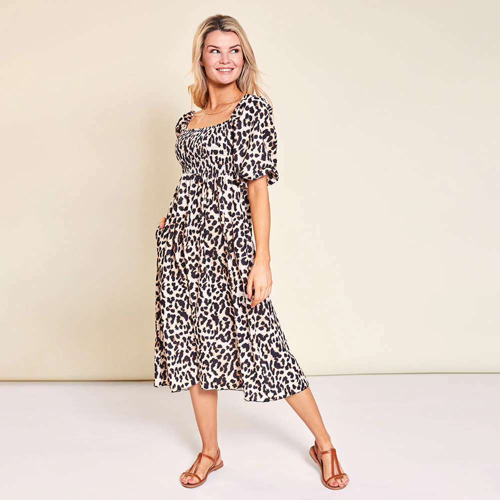 Vella Dress (Leopard) - Image 10