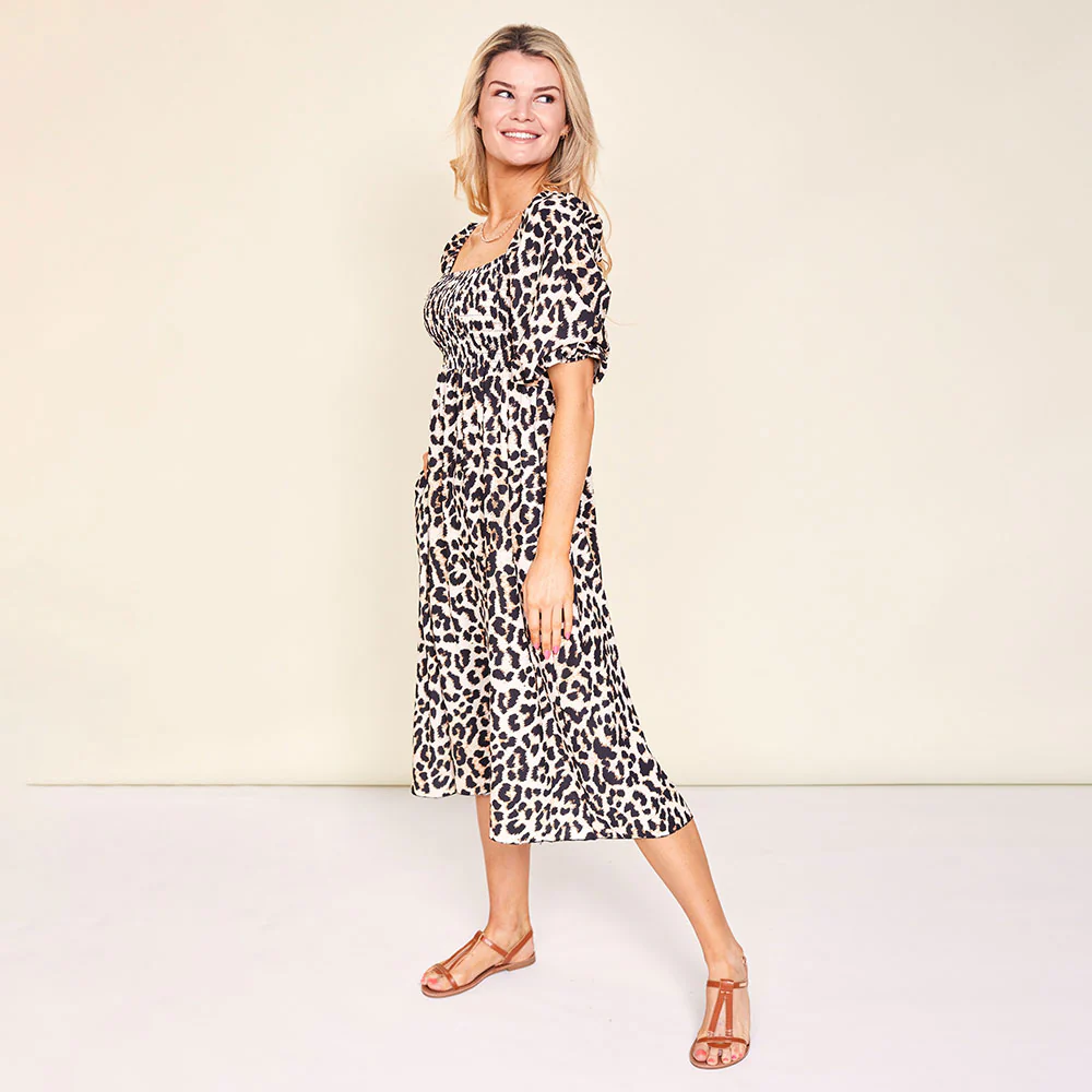 Vella Dress (Leopard) - Image 3