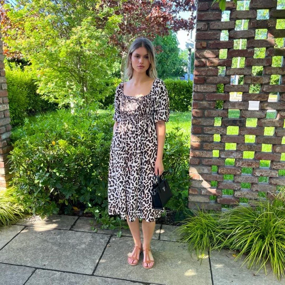 Vella Dress (Leopard) - Image 7