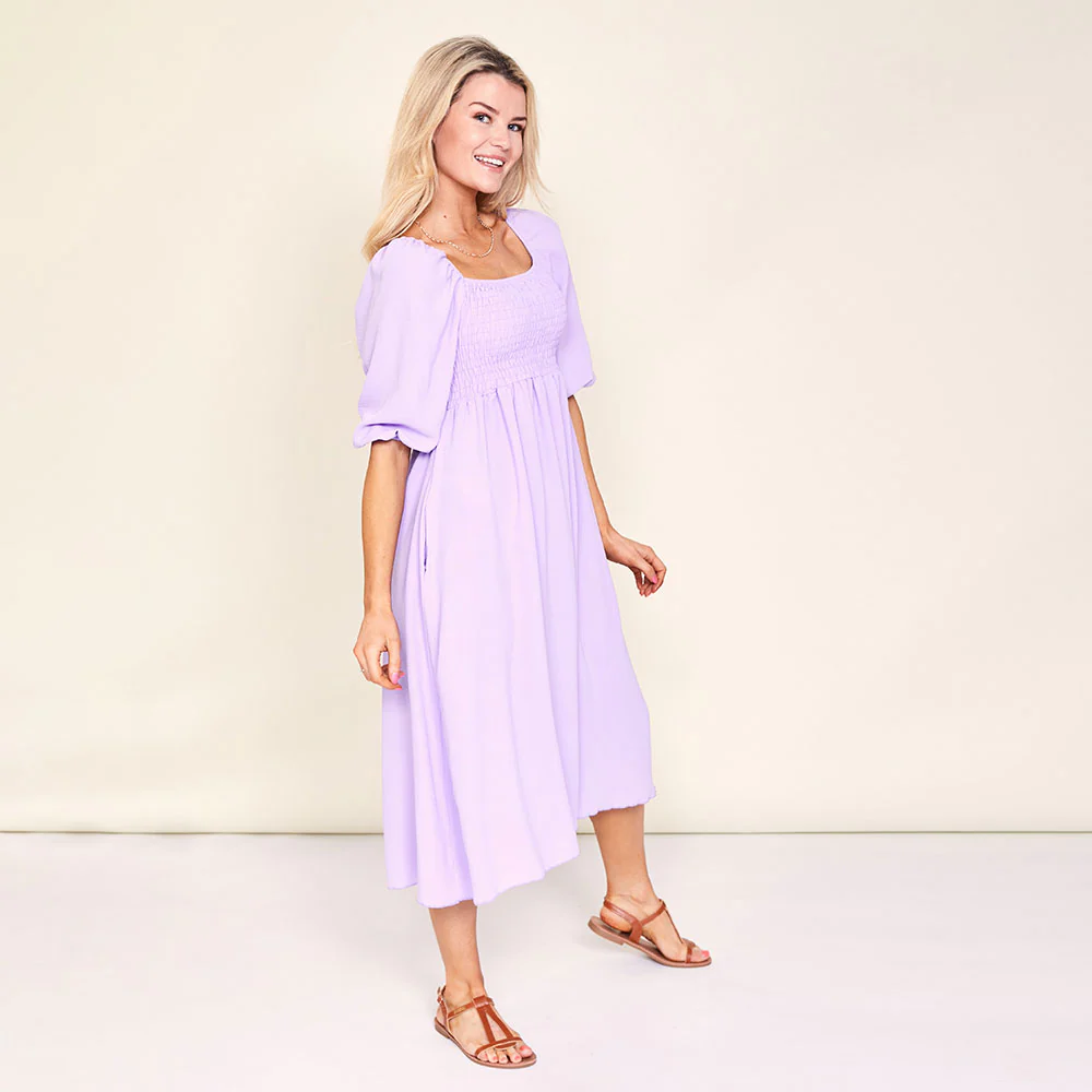 Vella Dress (Lilac) - Image 6