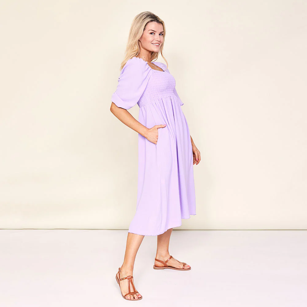 Vella Dress (Lilac) - Image 7