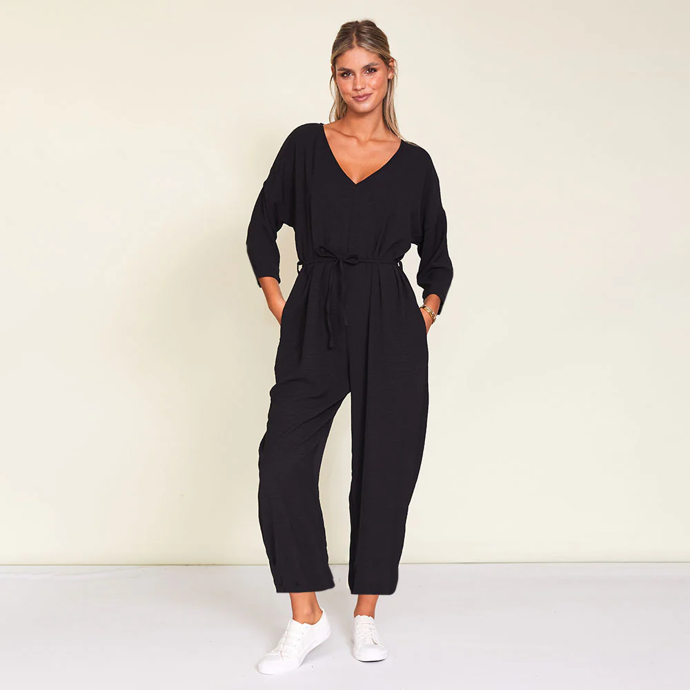 Viv Jumpsuit (Black)