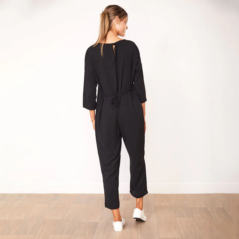 Viv Jumpsuit (Black) - Image 10