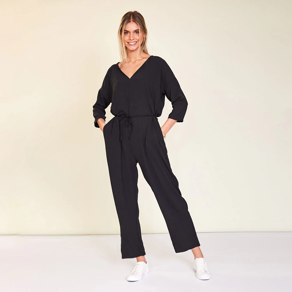 Viv Jumpsuit (Black) - Image 5