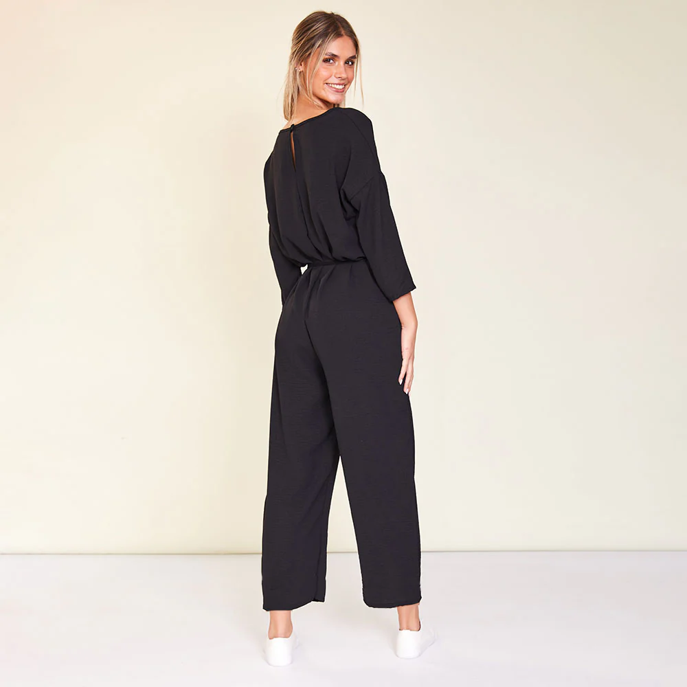 Viv Jumpsuit (Black) - Image 7