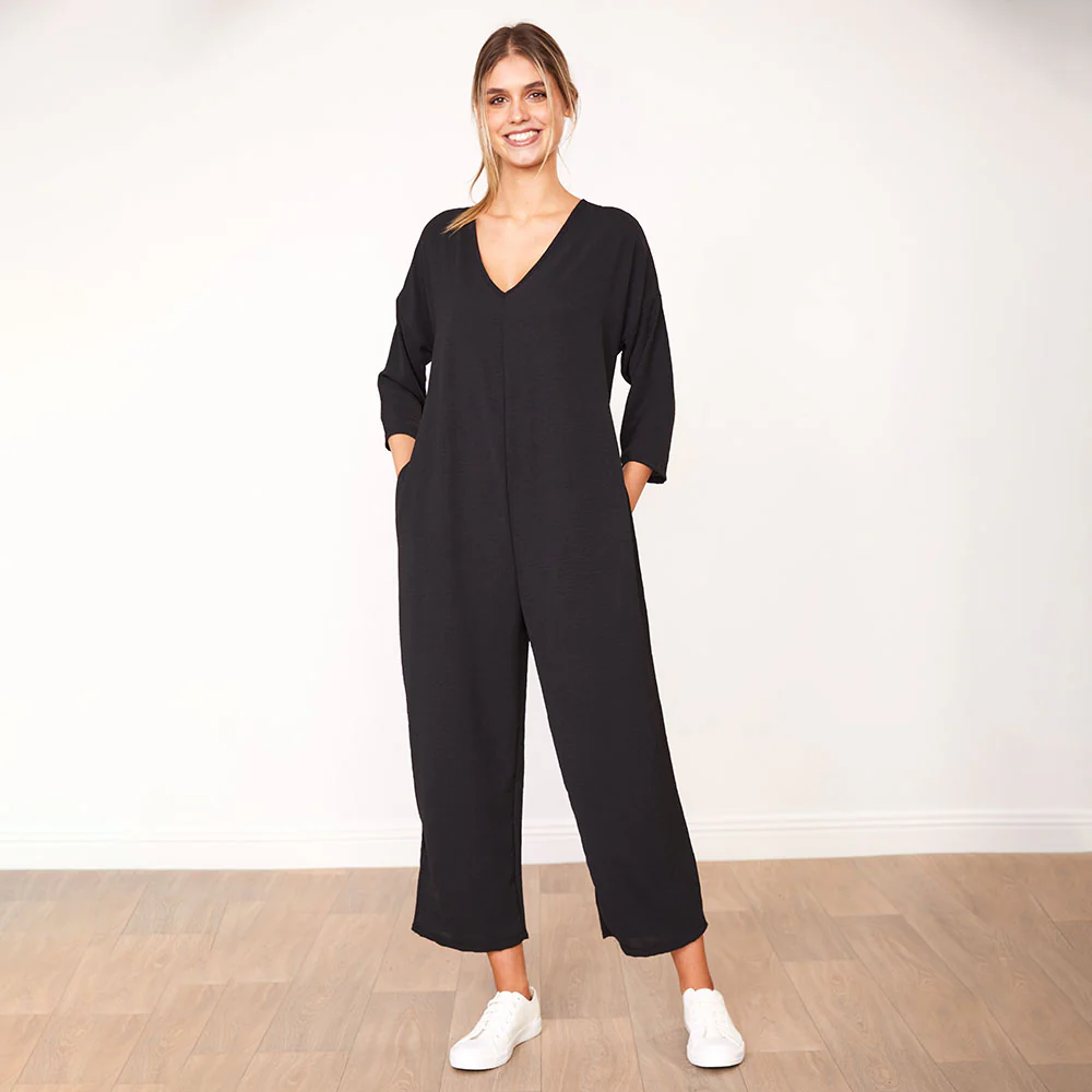 Viv Jumpsuit (Black) - Image 8