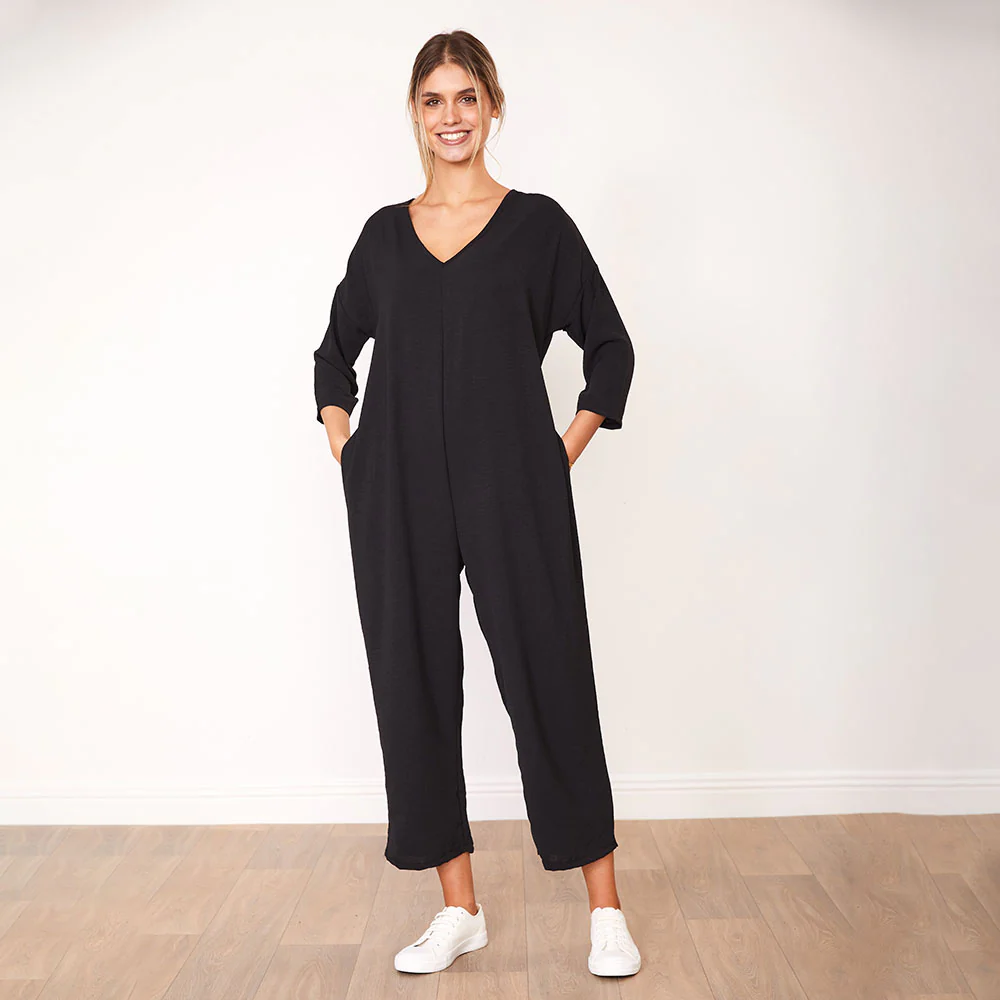 Viv Jumpsuit (Black) - Image 9