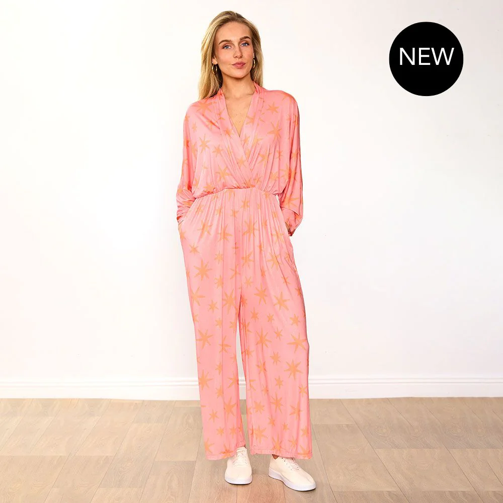 Vogue Jumpsuit (Peach Star) - Image 21