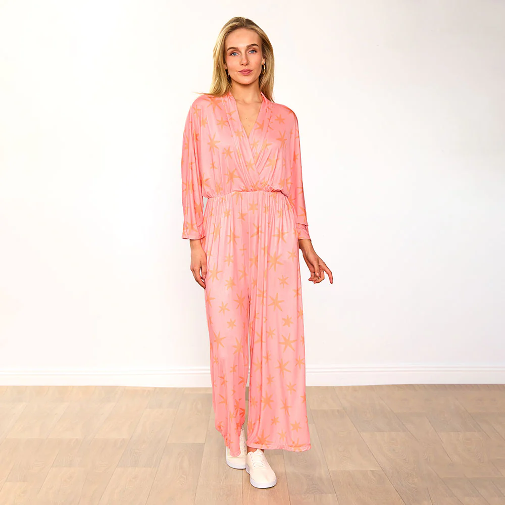 Vogue Jumpsuit (Peach Star) - Image 9