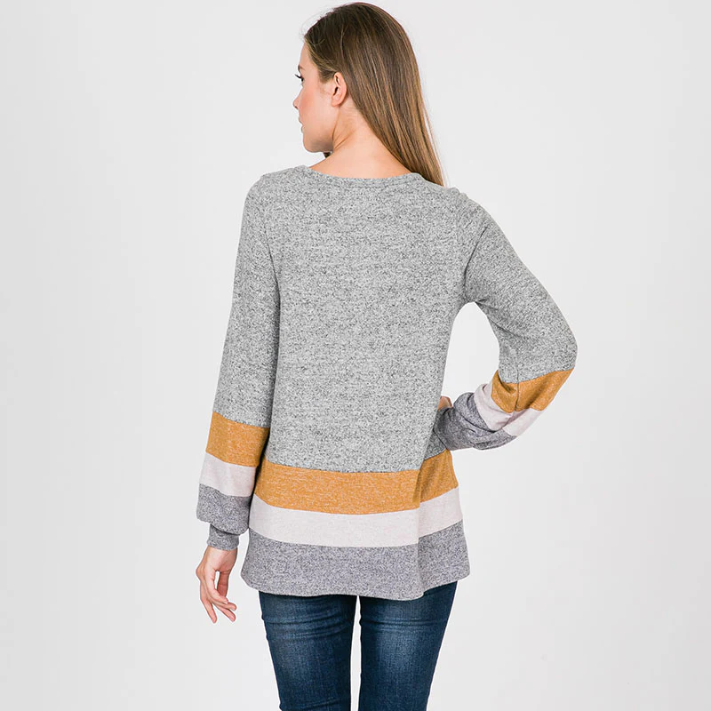 Wesley Puff Sleeve Top Mustard - Image 10