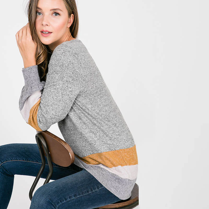 Wesley Puff Sleeve Top Mustard - Image 13