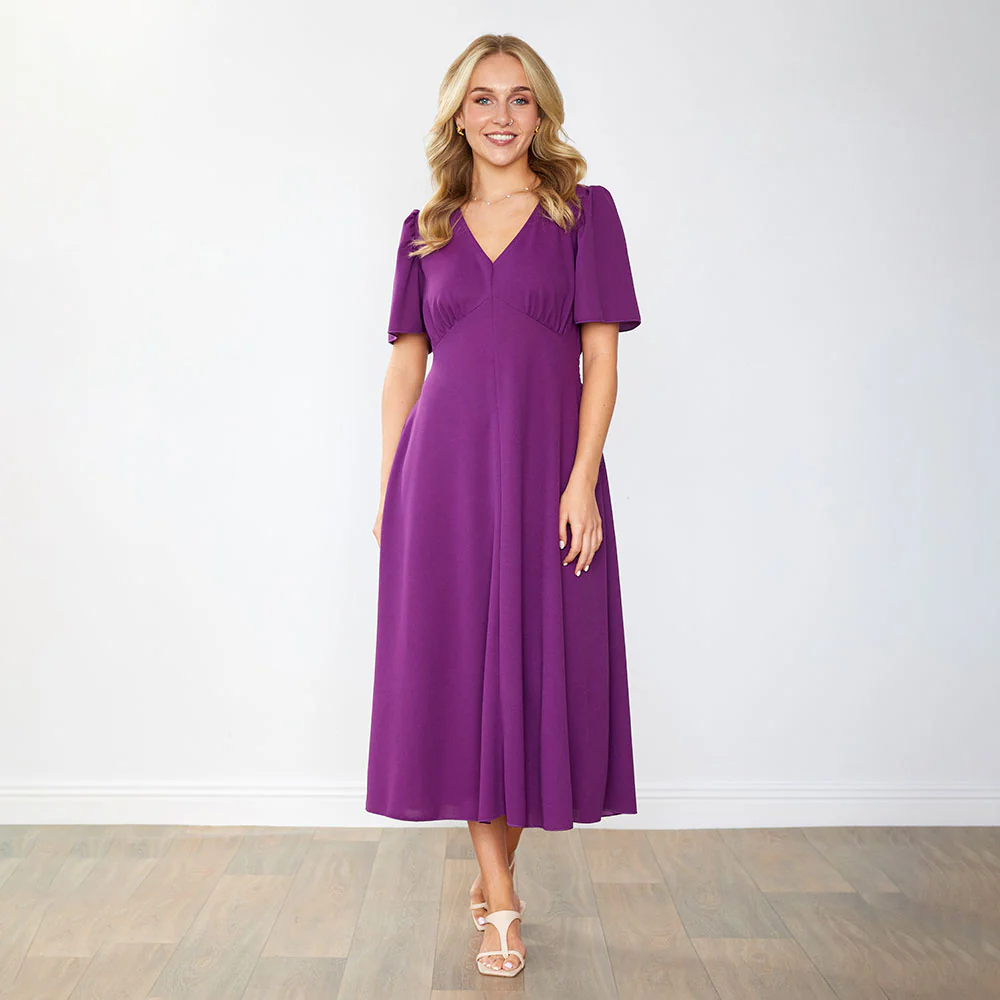 Whitney Dress (Plum) - Image 2