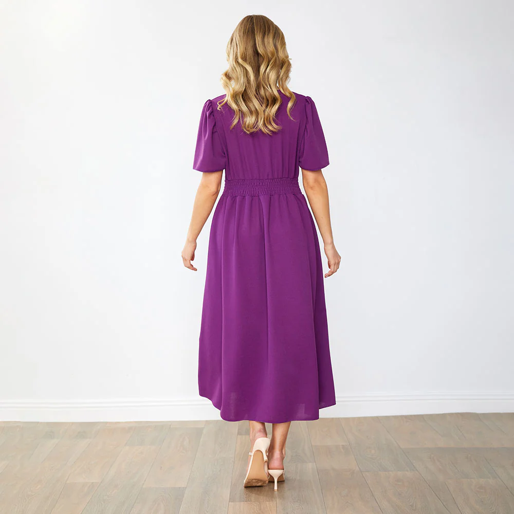 Whitney Dress (Plum) - Image 8