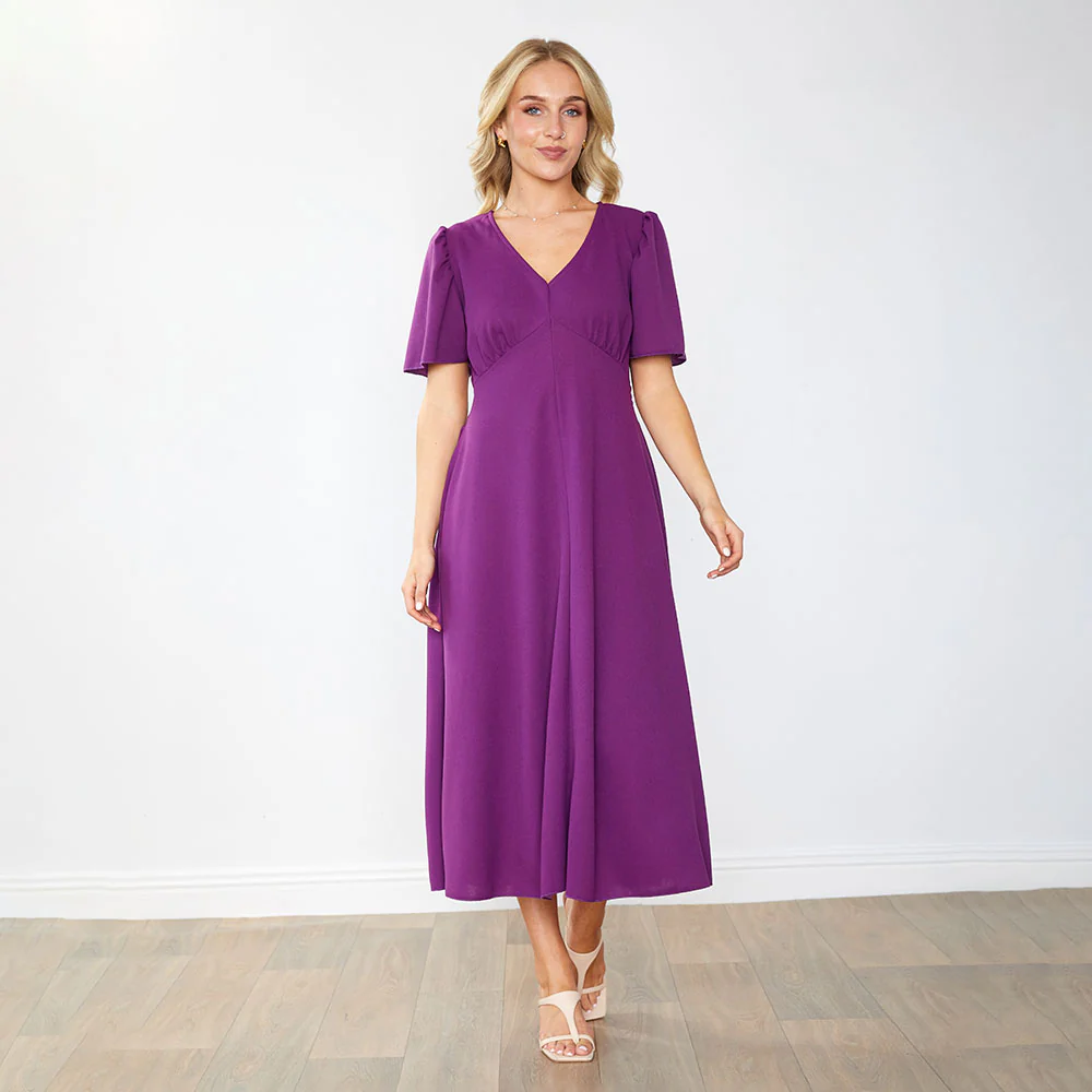 Whitney Dress (Plum) - Image 9