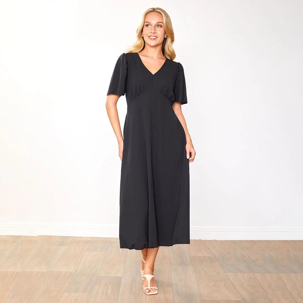 Whitney Dress (Black) - Image 3