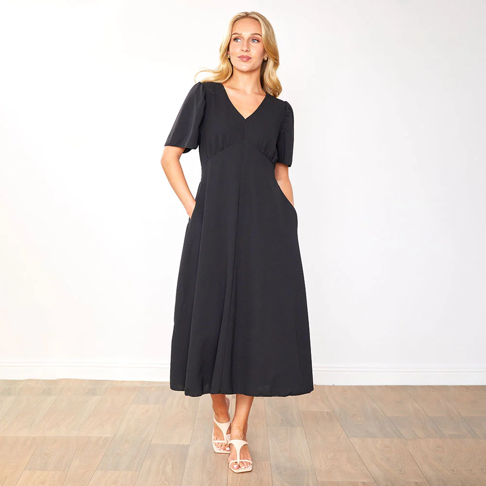 Whitney Dress (Black) - Image 4