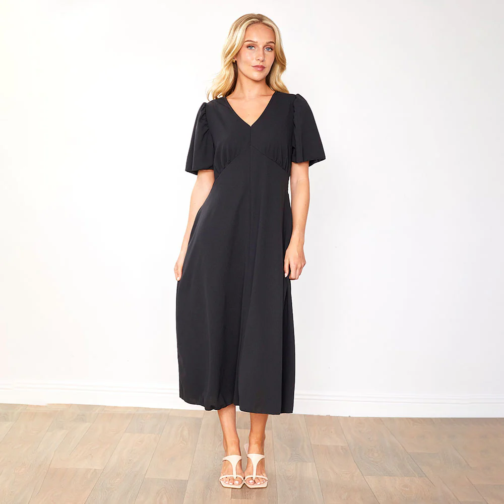 Whitney Dress (Black) - Image 5