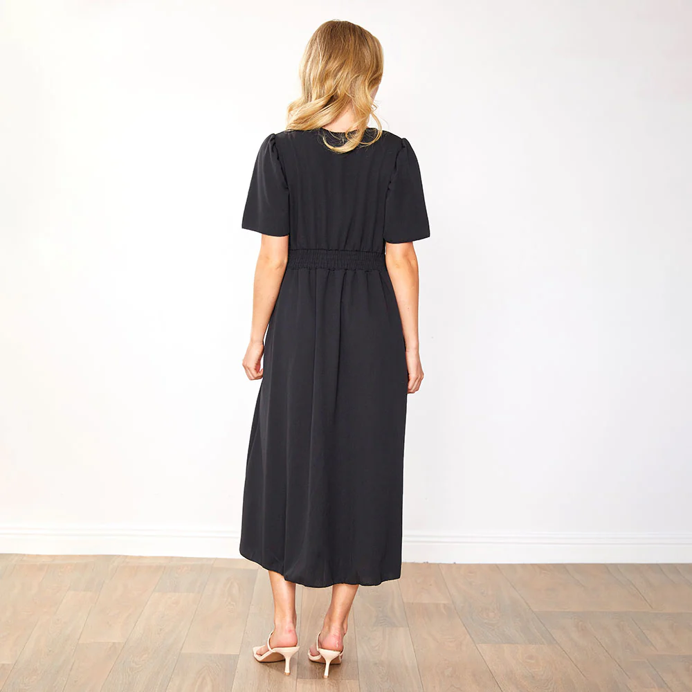Whitney Dress (Black) - Image 7