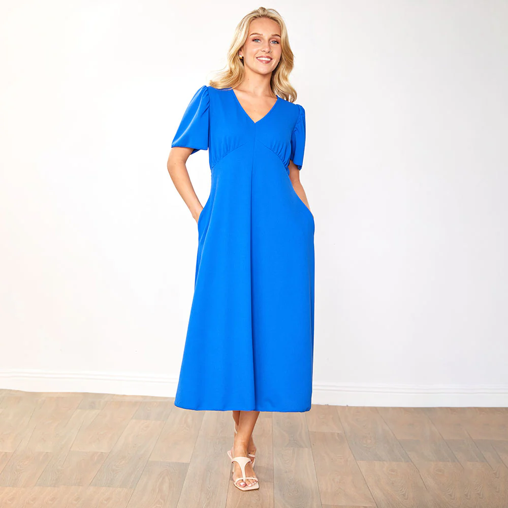 Whitney Dress (Cobalt) - Image 3