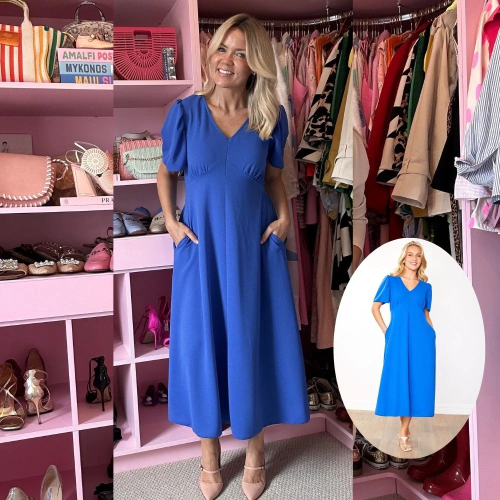 Whitney Dress (Cobalt) - Image 6