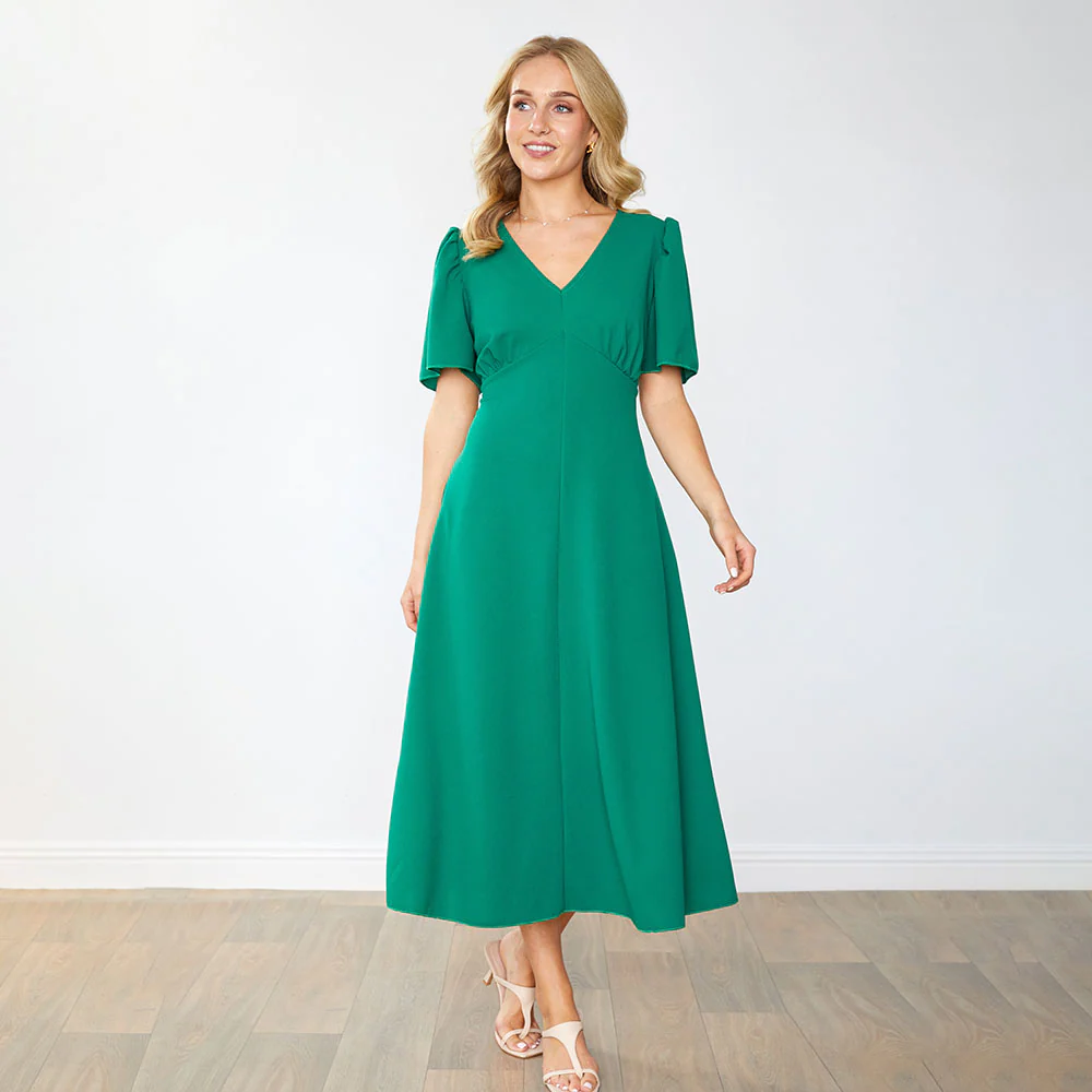 Whitney Dress (Green) - Image 3