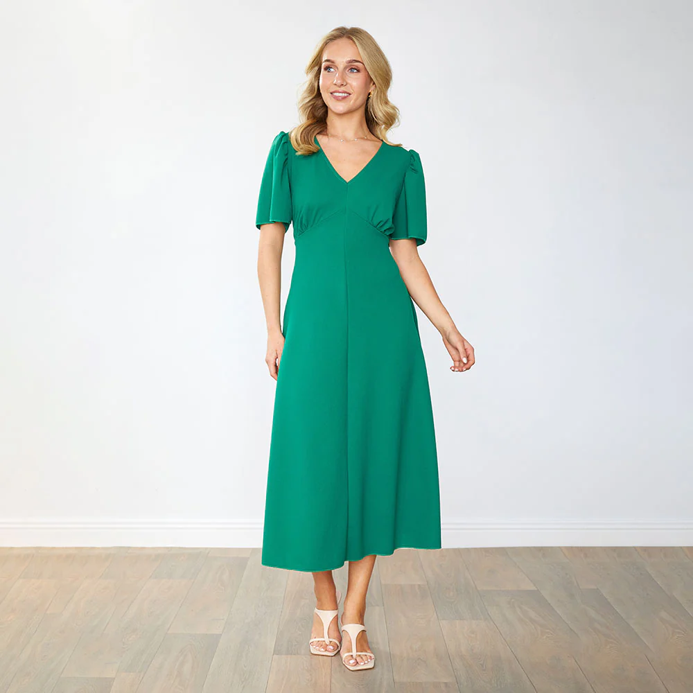 Whitney Dress (Green) - Image 6