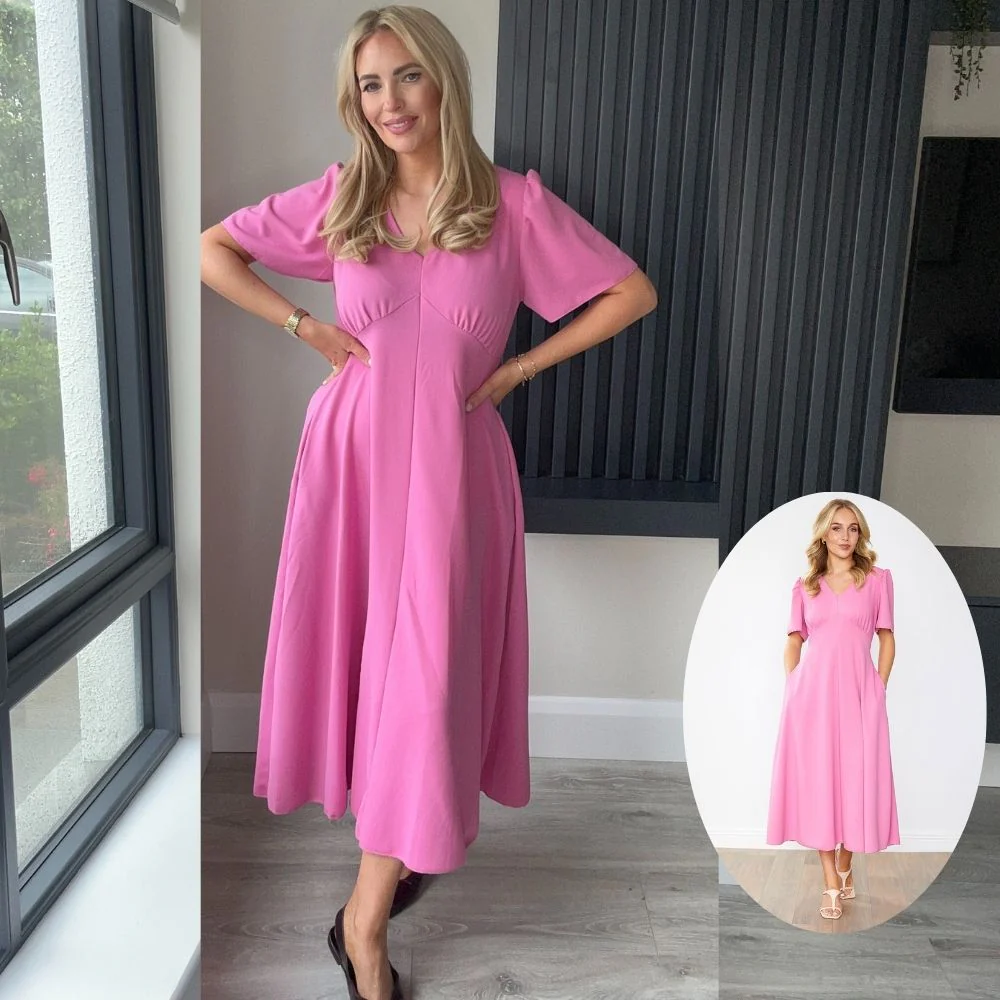Whitney Dress (Pink) - Image 2