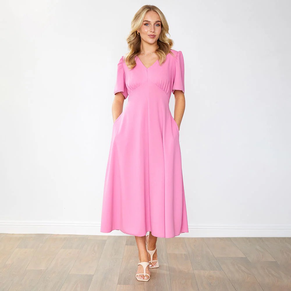 Whitney Dress (Pink) - Image 3