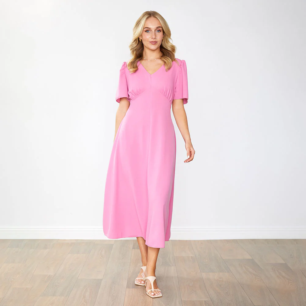 Whitney Dress (Pink) - Image 4