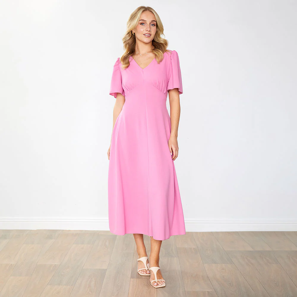 Whitney Dress (Pink) - Image 6