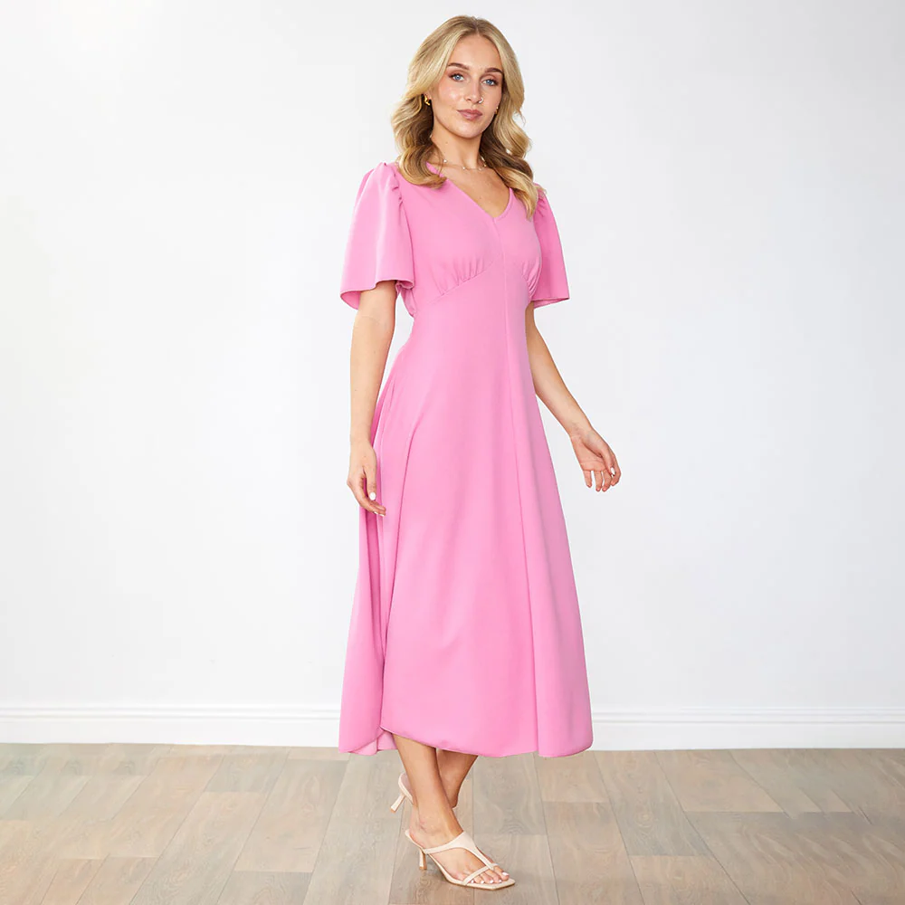 Whitney Dress (Pink) - Image 7