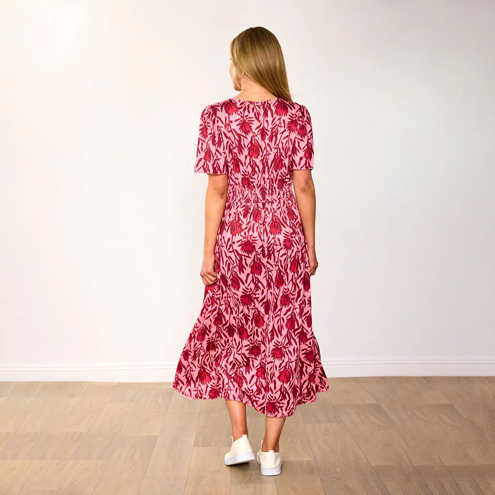 Whitney Dress (Red Bloom) - Image 13