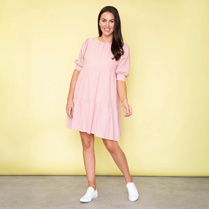 Sienna Pocket Dress (Rose) - Image 4