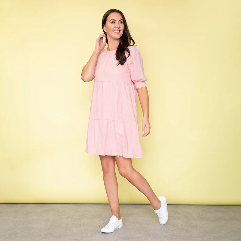 Sienna Pocket Dress (Rose) - Image 5