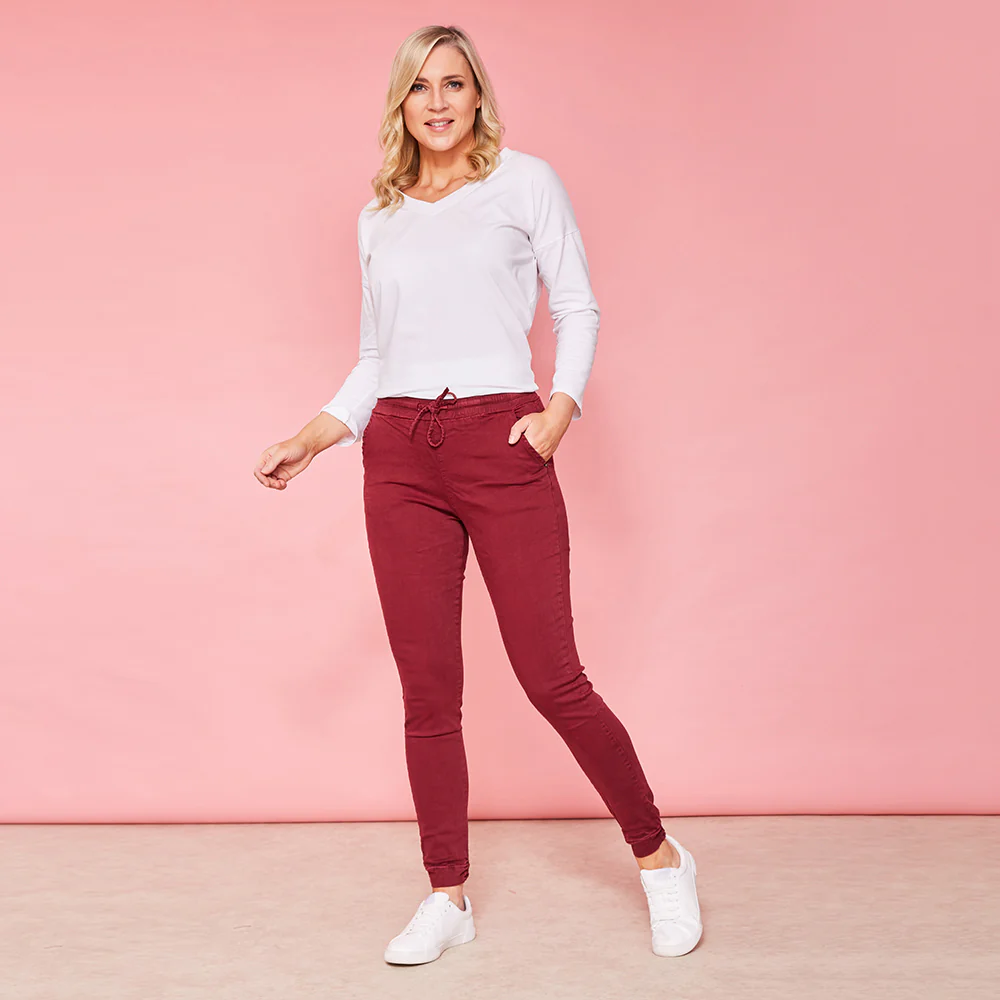 Tessa Trousers (Berry)
