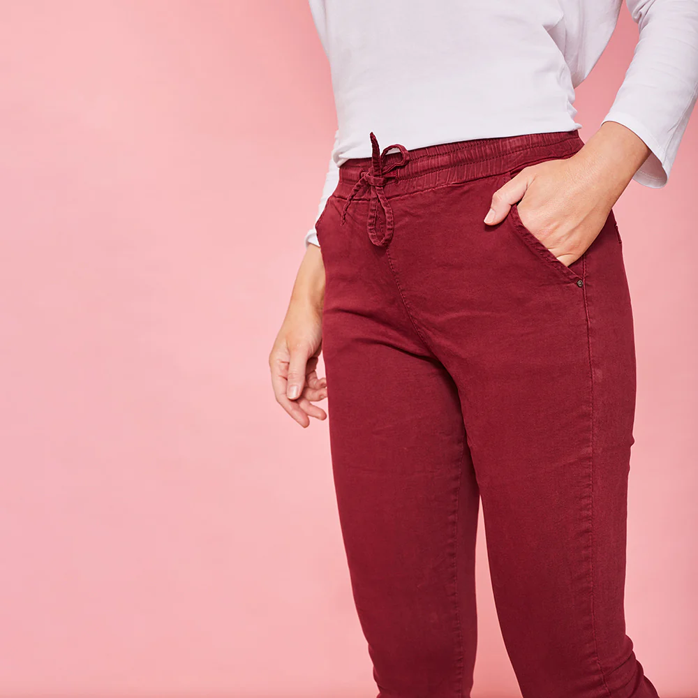 Tessa Trousers (Berry) - Image 2