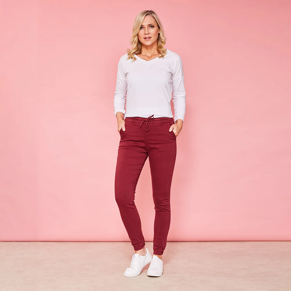 Tessa Trousers (Berry) - Image 3