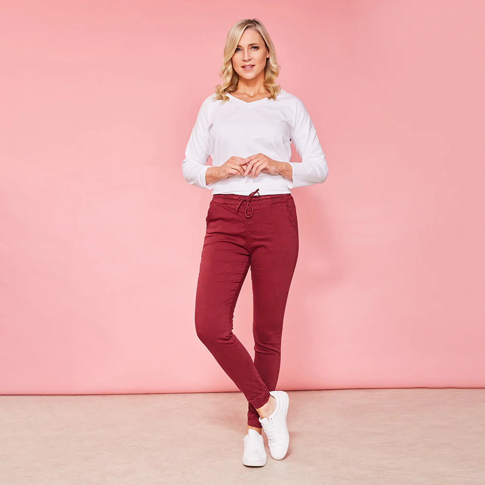 Tessa Trousers (Berry) - Image 5