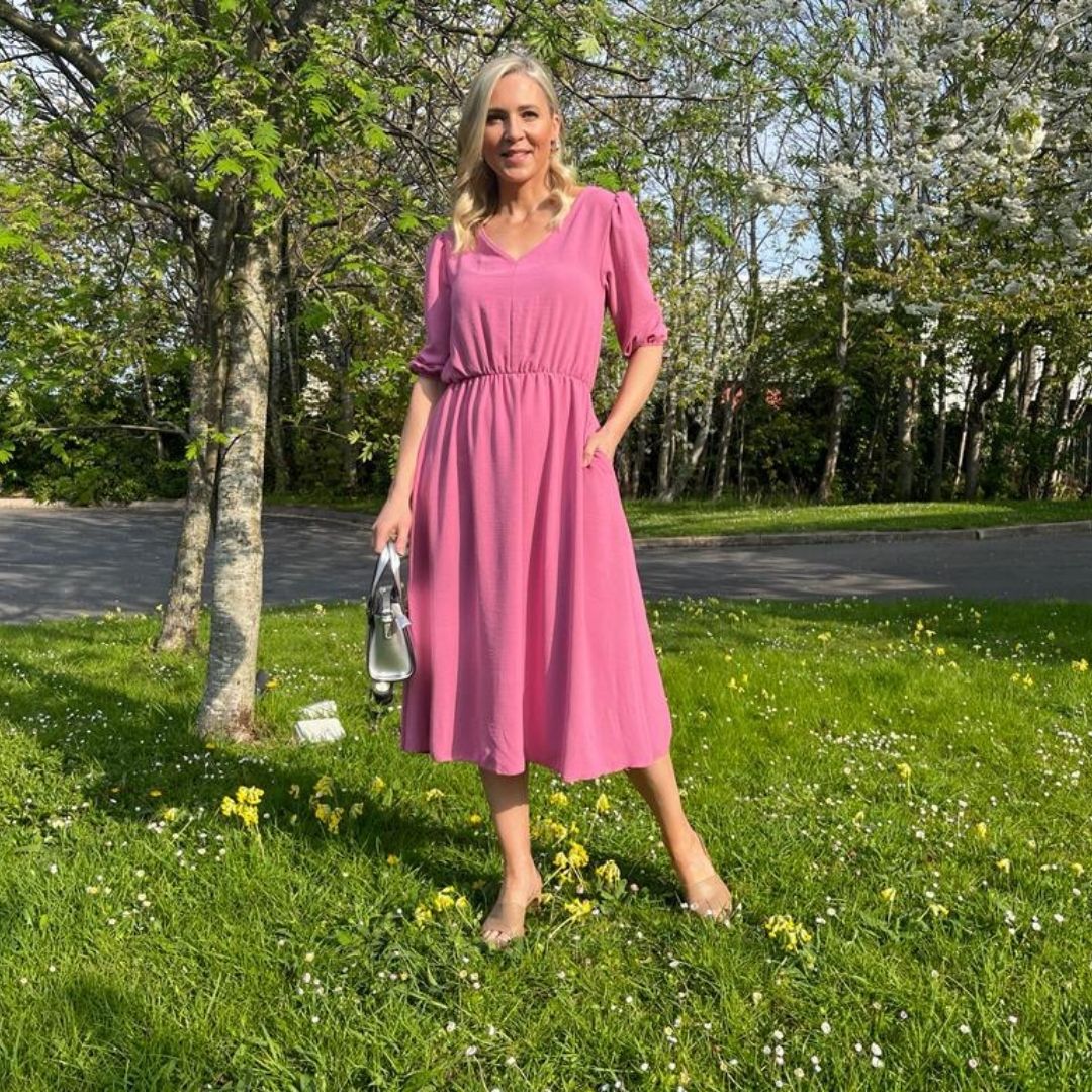 Yasmin Dress (Pink) - Image 3