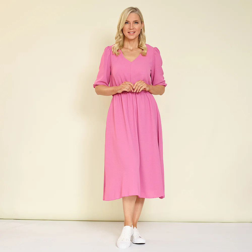 Yasmin Dress (Pink) - Image 6