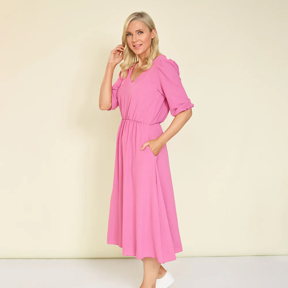 Yasmin Dress (Pink) - Image 9