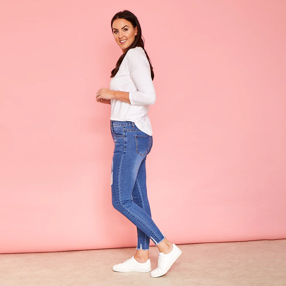Leona Jeans (Vintage Blue) - Image 2