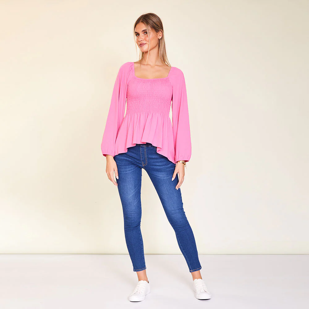 Yvette Top (Pink) - Image 2